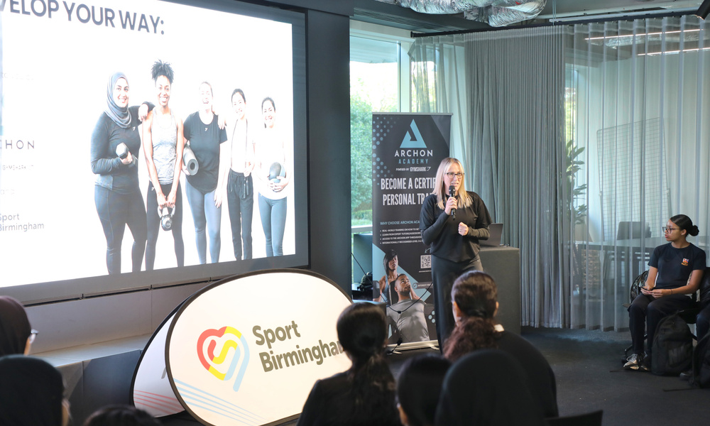 Young people taking part in sport